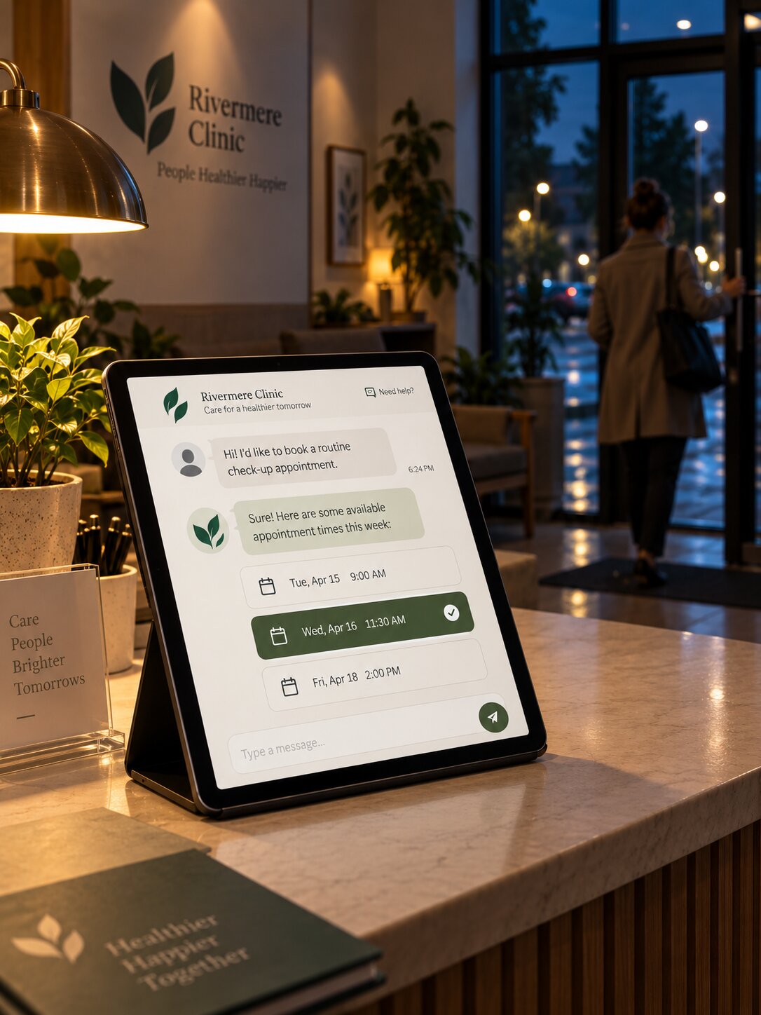 Kavesta — Your Front Desk, Answering Everywhere